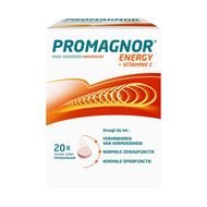 Promagnor magnésium 400mg + 180mg vitamine c  (20 comprimés effervescents)