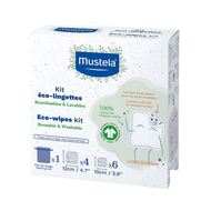 Mustela 1er kit éco-lingettes 10pc