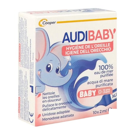 Audibaby unidoses 10 x 2ml rempl.1727130