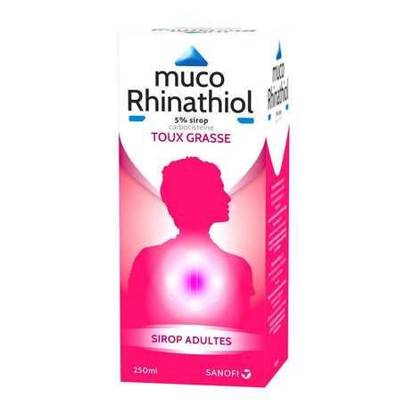 Muco rhinathiol 5% sir ad 250ml