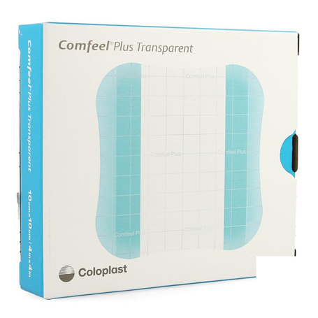 Coloplast Comfeel Plus Transparant Post-operatoire 10x10cm 10pc (3533)