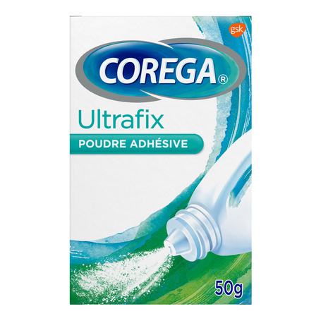 Corega ultrafix pdr adhesive nf 50g