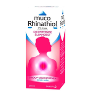 Muco rhinathiol 5% sir ad s/sucre 250ml