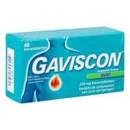 Gaviscon menthe comp a croquer 48x250 mg