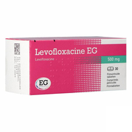 Levofloxacine eg 500mg filmomh tabl 30x500 mg