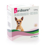 Cardisure appetent 1,25mg comp chien 100x1,25mg