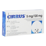 Cirrus 5mg/120mg 14 compr. lib. prol.