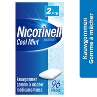 Nicotinell cool mint 2mg kauwgom 96