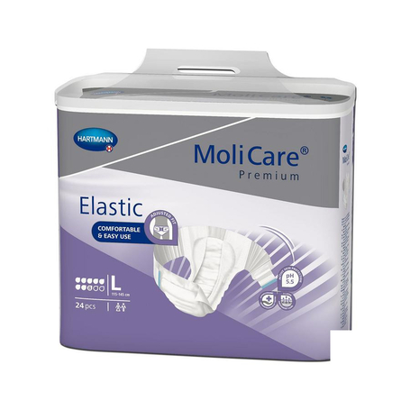 Molicare Premium elastic 8 drops L 24pc