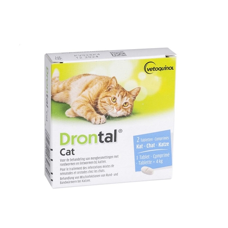 Drontal chats ellipsoide 2pc