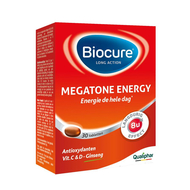 Biocure megatone energy boost 30 tabletten