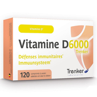 Vitamine d6000 trenker comp 120