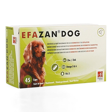 Prodivet Efazan Dog Aanvullend dieetvoeder hond 45caps
