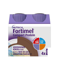 Fortimel Compact Protein Verfrissende Kokossmaak Flesjes 4x125 ml