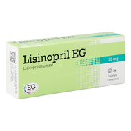 Lisinopril eg comp 56x20mg