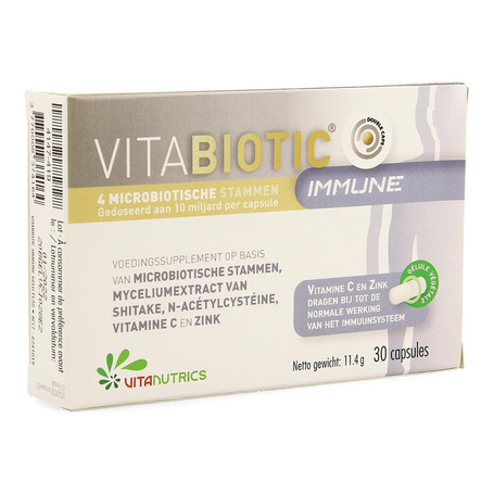 Vitabiotic immune capsules  30pc