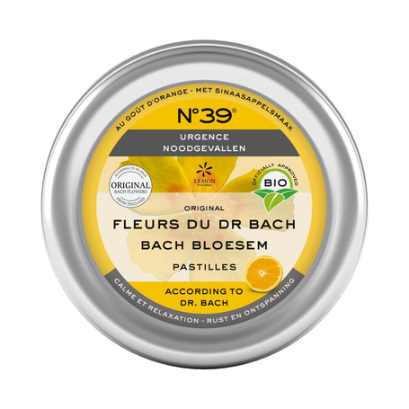 Fleurs de bach bio n°39 pastilles urgence 50g