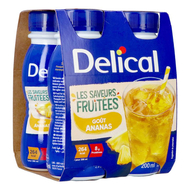 Delical boisson fruitee ananas 4x200ml