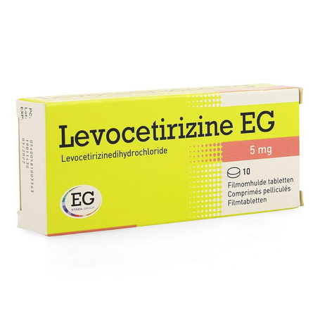 Levocetirizine eg 5 mg filmomh tabl 10