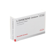 L thyroxine christiaens comp 112x0,125mg