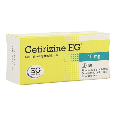 Cetirizine EG 50x10mg