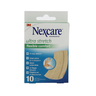 Nexcare Ultra stretch Flexible comfort Verband 6cmx10cm 10st
