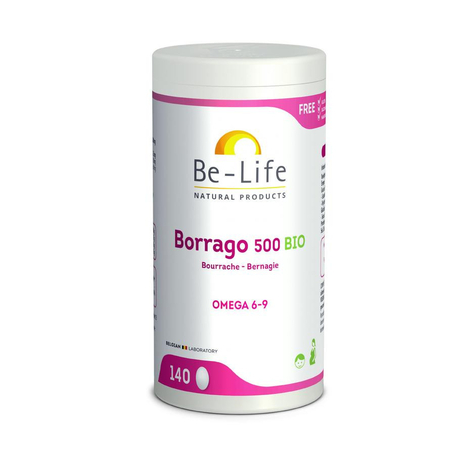 Borrago 500 be life bio caps 140