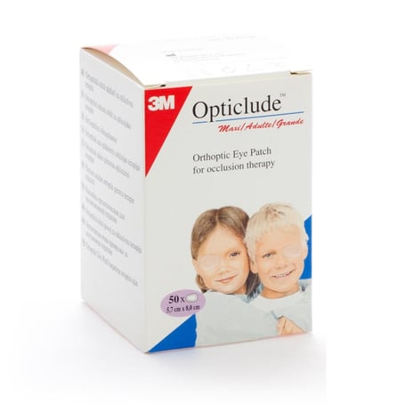 3M Opticlude cp oculaire stand 82mmx57mm 
