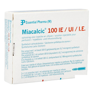 Miacalcic 100ie/ml opl voor inj-inf amp 5