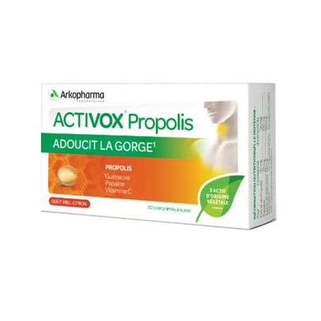 Activox Propolis agrumes comprimés à sucer 24pc