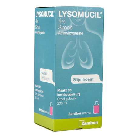 Lysomucil 4% siroop 200ml
