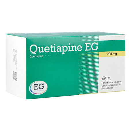 Quetiapine eg comp pell 100 x 200 mg