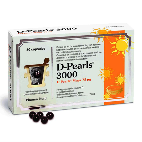 D-pearls 3000 Immuunsysteem capsules 80st