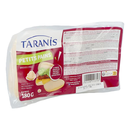 Taranis petits pains plateau 4x45g 4634 revogan