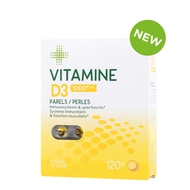 Multipharma Vitamine D3 1000ui 120 perles