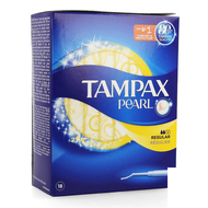 Tampax pearl regular 18