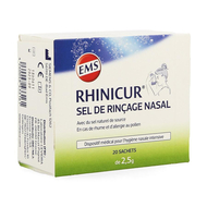 Rhinicur sel de rincage nasale sachet 20x2,5g