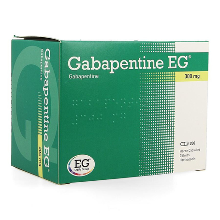 Gabapentine eg 300mg caps 200 x 300 mg