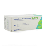 Tamsulosine Retard Sandoz 0,4mg comprime pellicule 90pc