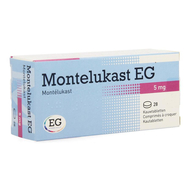 Montelukast eg comp a croquer 28 x 5 mg