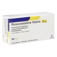 Rosuvastatine viatris 5mg comp pell 98