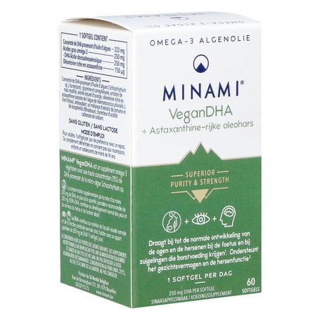 Minami vegandha + astaxanthine caps 60