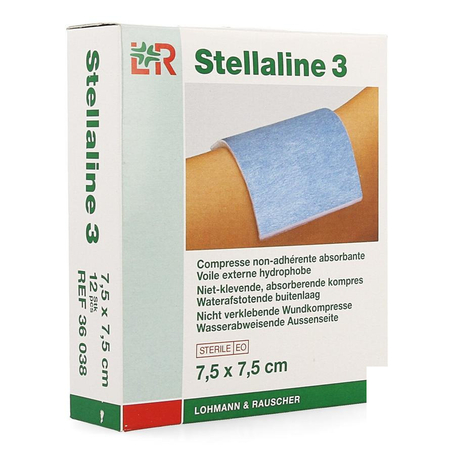 Stellaline 3 komp ster 7,5x 7,5cm 12 36038