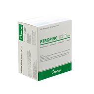 Sterop atropine sulf 1 mg 1 ml 100 amp