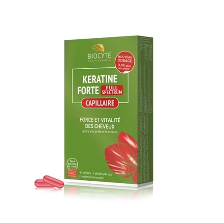 Biocyte Keratine Forte Full Spectrum caps 40pc