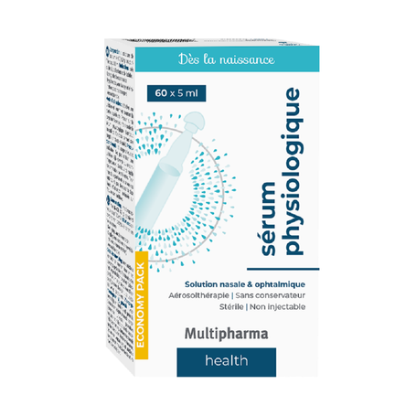 Multipharma Fysiologisch serum 0,9% 60x5ml