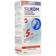 Silikom Once shampooing contre poux et lentes 5min 200ml 