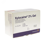 Xylocaine 2% gel tub. 10x30ml