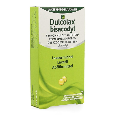 Dulcolax bisacodyl tablettes 5mg  40pc