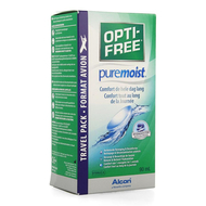 Opti-free puremoist solution pour lentilles 1x90ml + etui